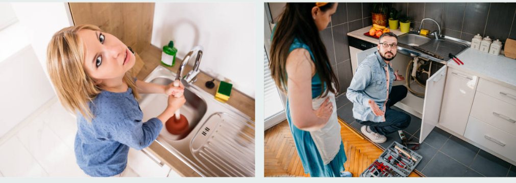 How do you unclog a completely clogged sink?