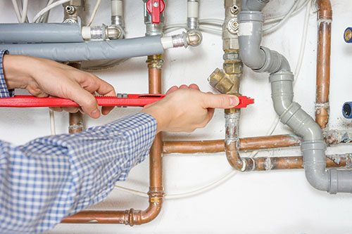 What materials are used for repiping?