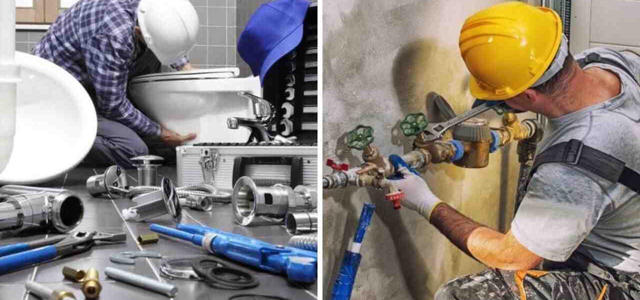 types of plumbing work