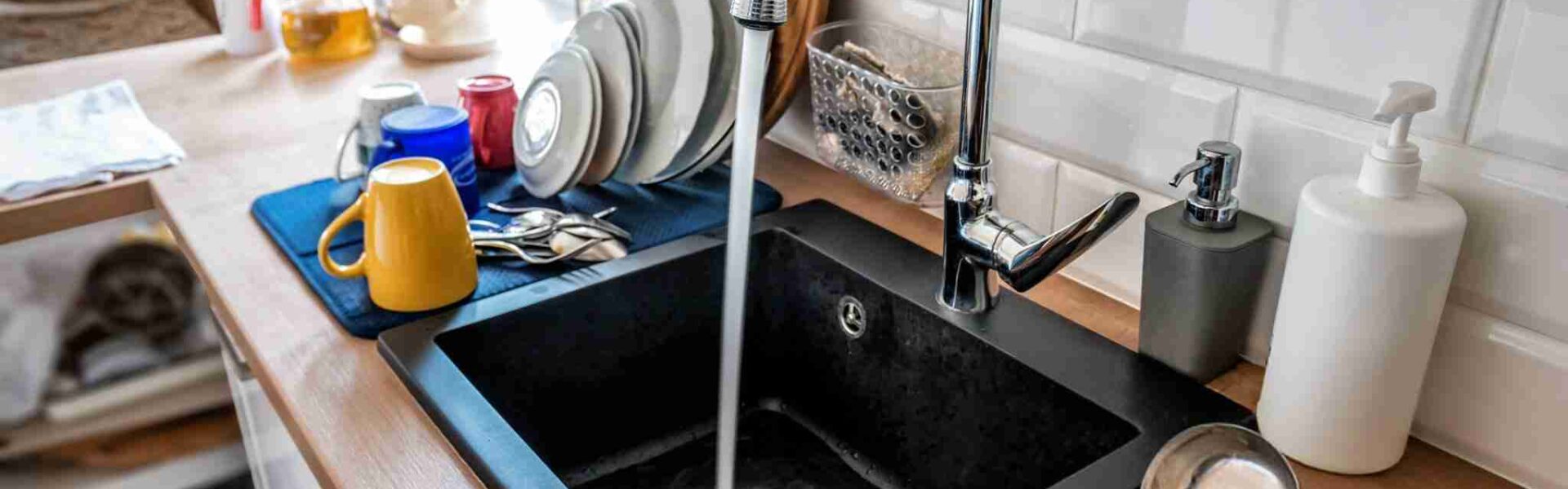 clean your kitchen sink drain