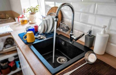 clean your kitchen sink drain