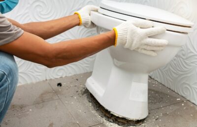 how to replace a toilet