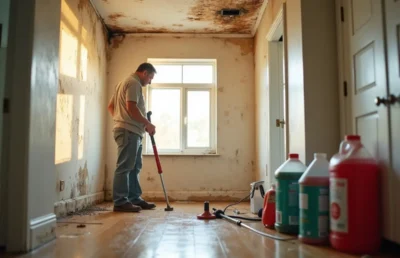 water damage in home