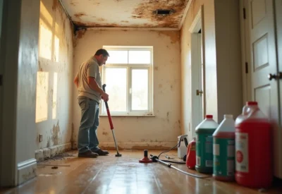water damage in home