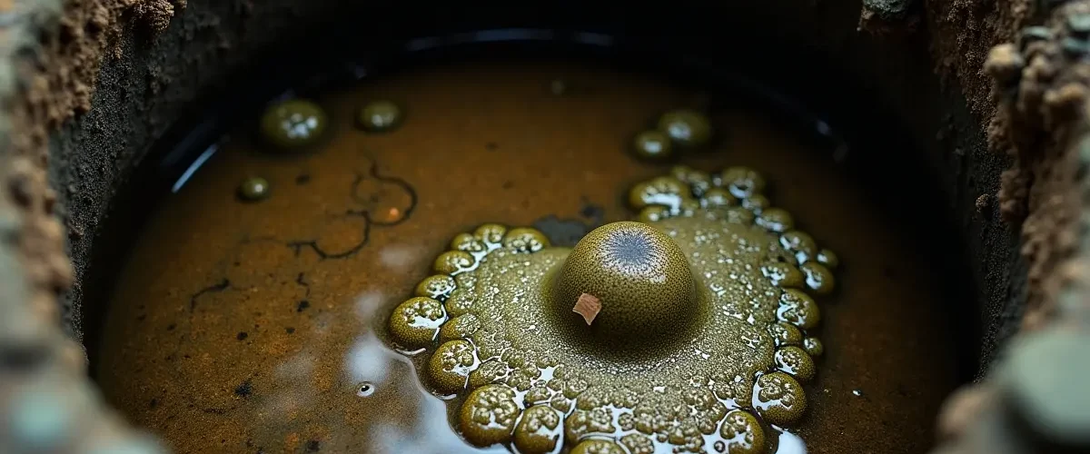 yeast in septic tank