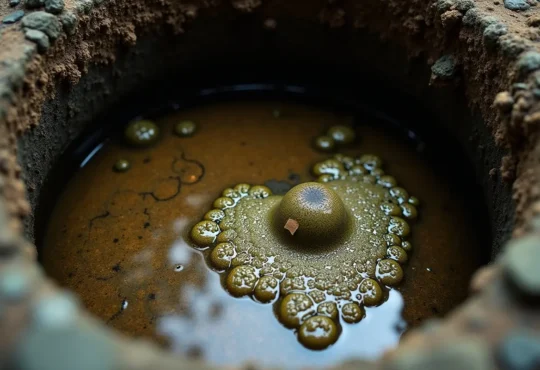 yeast in septic tank