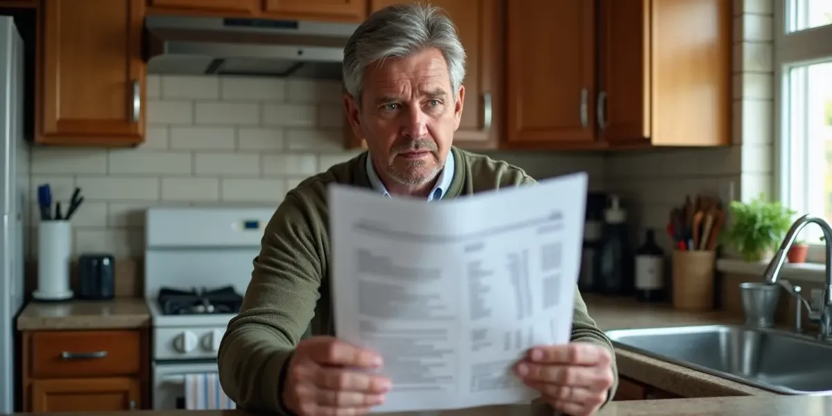 homeowner surprised by unexpected plumbing repair and maintenance expenses