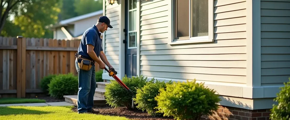 homeowner maintaining property regularly to preserve long term home value