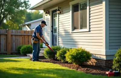 homeowner maintaining property regularly to preserve long term home value