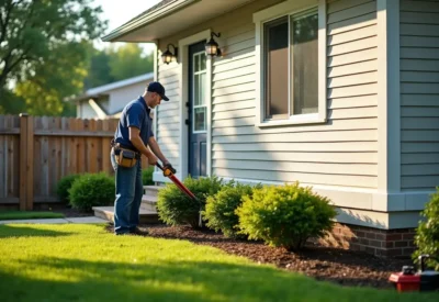 homeowner maintaining property regularly to preserve long term home value