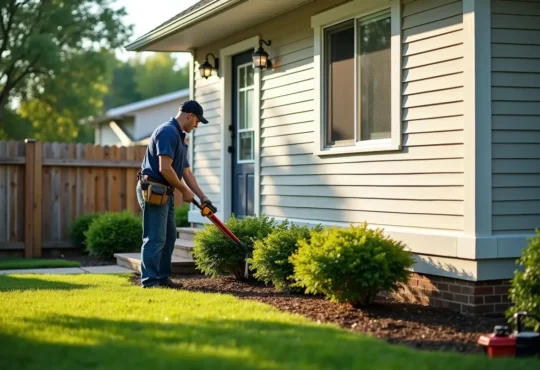 homeowner maintaining property regularly to preserve long term home value